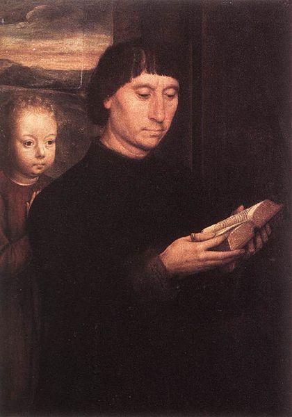 Hans Memling Donor oil painting picture